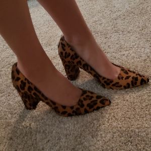 Banana Republic Geuine Calf Hair Pumps